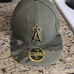 NWT - Camo Kids Los Angeles Angels Baseball Hat